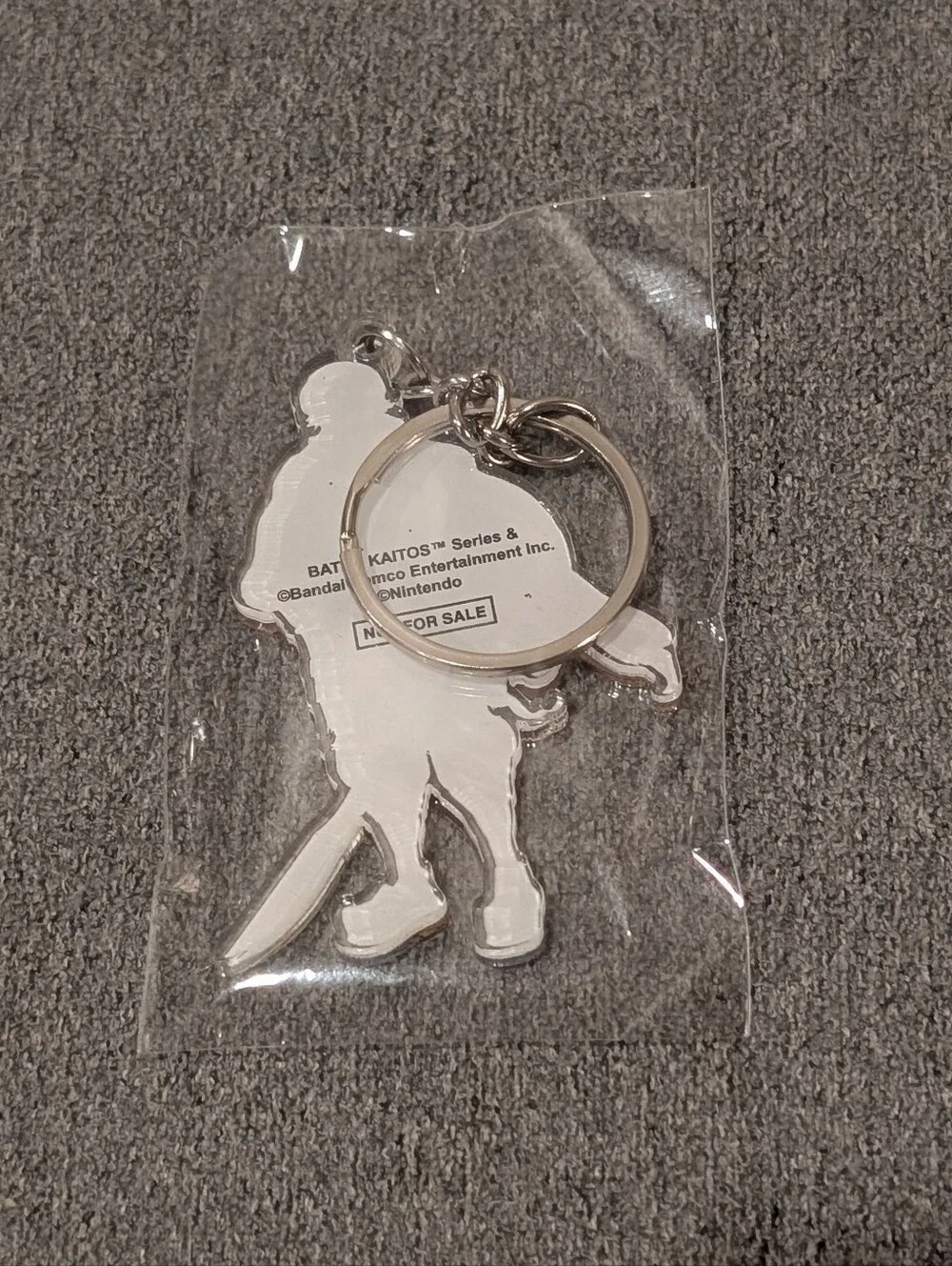 Baten Kaitos Kalas Acrylic Bandai with silver chain & keyring sealed